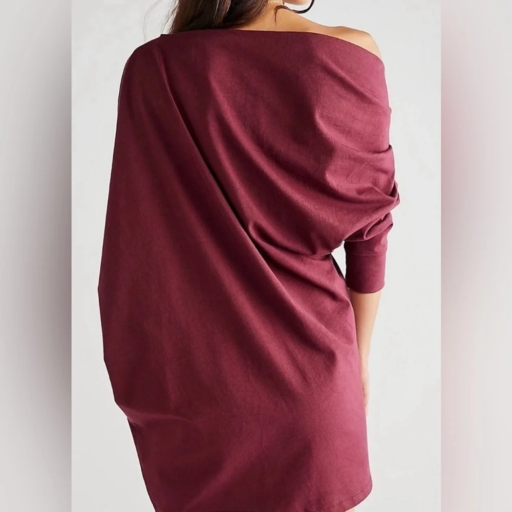 FP Beach Modern Mini Dress by at Free People, Coral Flame, XS - Picture 3 of 7